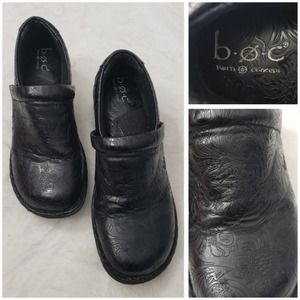 B.O.C. Born Concept Mules Clogs Size 8.5 Black